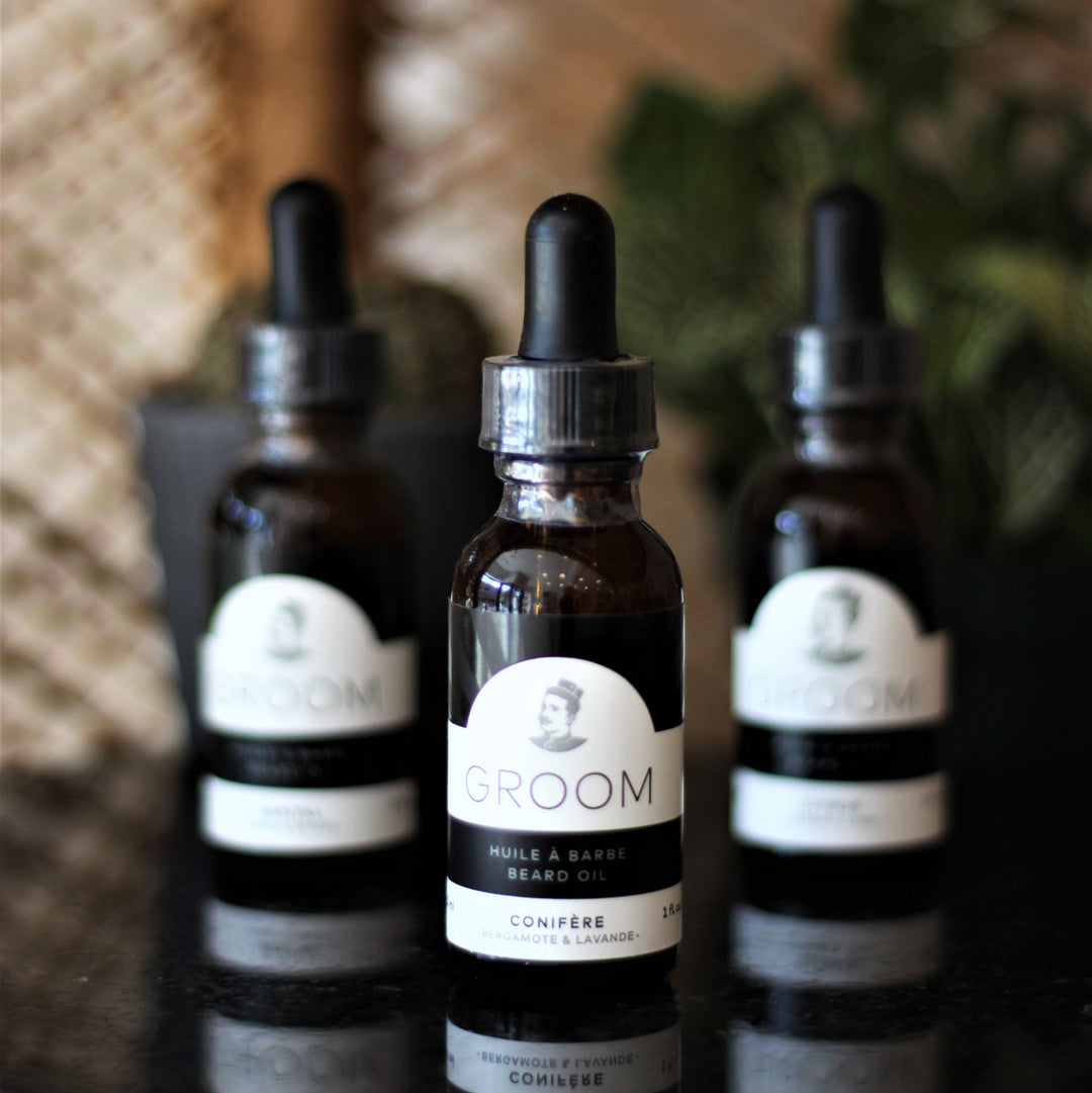 Beard oil - Sandalwood - Tobacco &amp; spices 