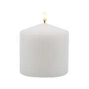 Pillar candle - White - 3" x 3"