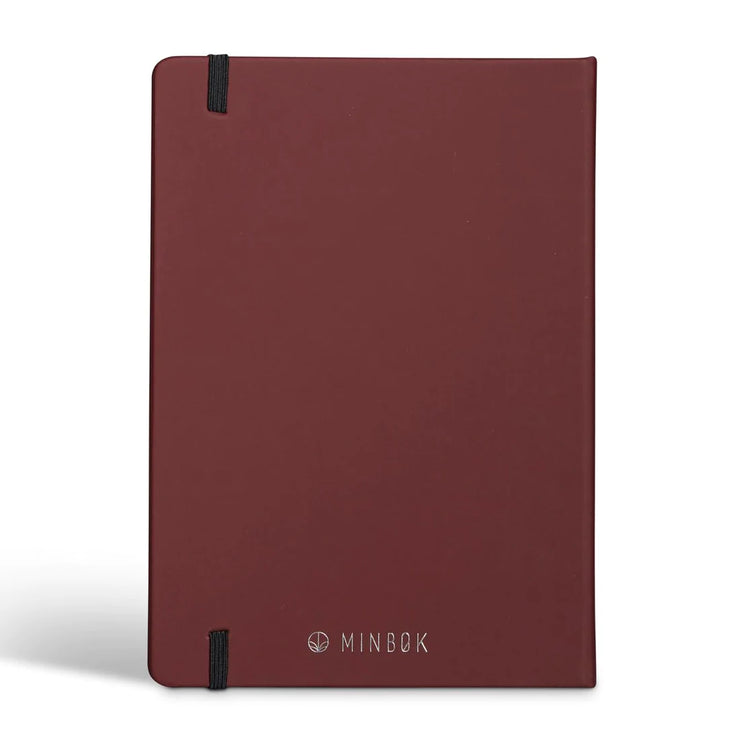 Refillable notebook - Burgundy