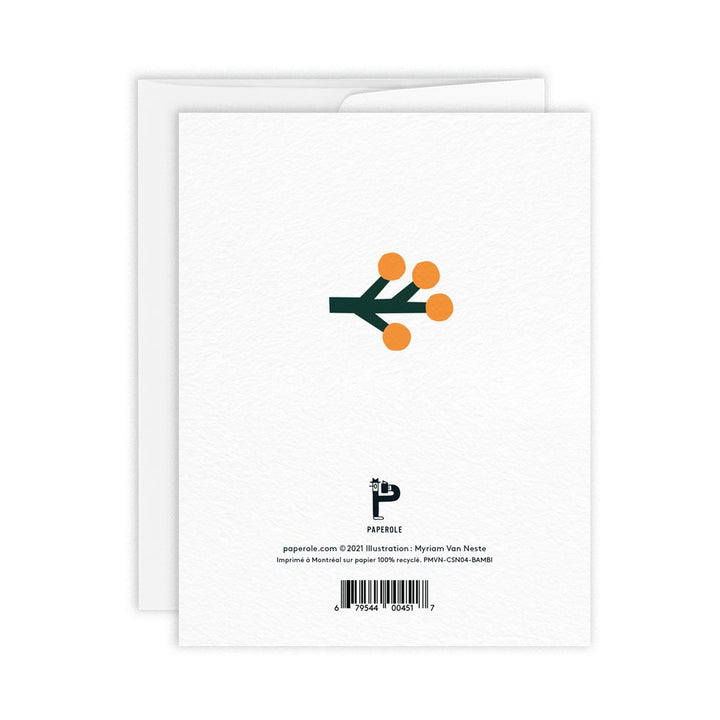 Greeting card - Bambi