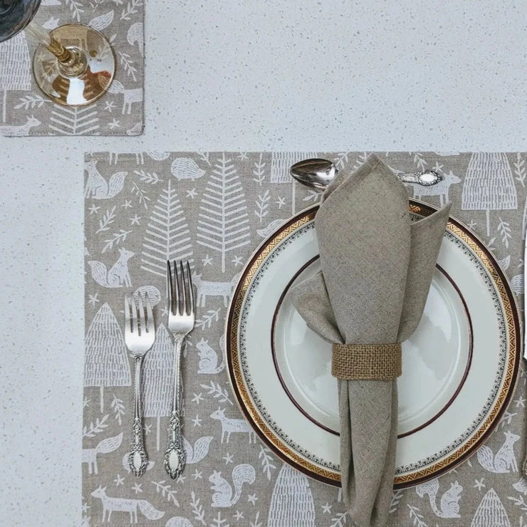 Table placemat - Christmas nature