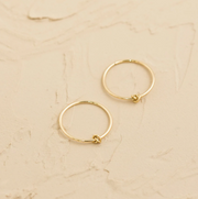 Earrings - Dormeuses - Prélude - Yellow gold