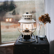 LED outdoor lantern - Railway style - White