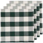 Napkins (set of 4) - Green Checks