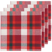 Napkins (set of 4) - Holiday Grid