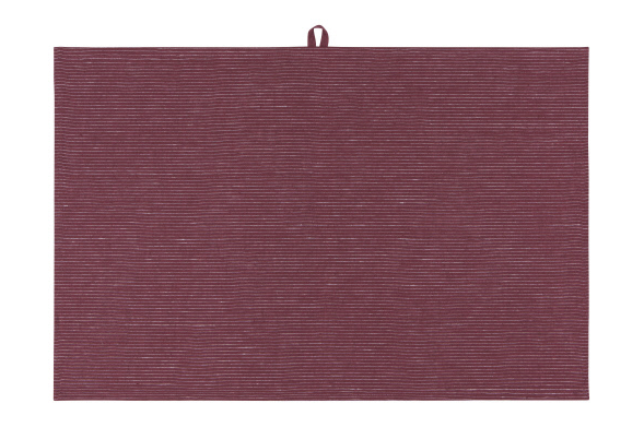 Linen dishcloth - Wine red