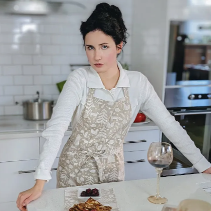 Kitchen apron - Christmas nature