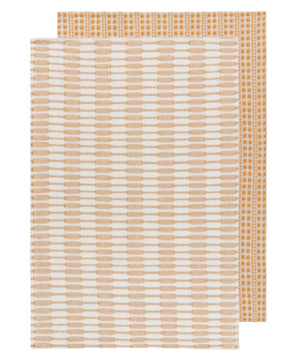 Linges à vaisselle (ensemble de 2) - Abode - Ochre