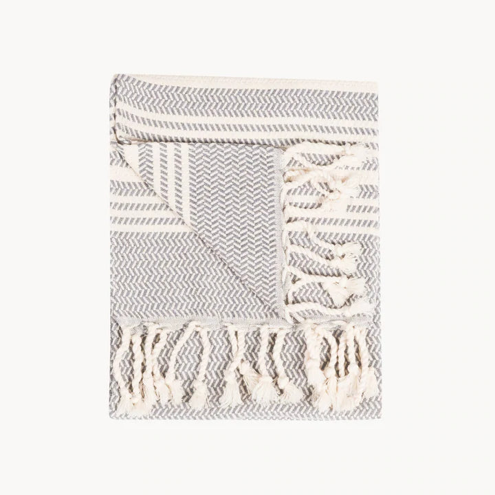 Serviette à main - Hasir - Gris foncé