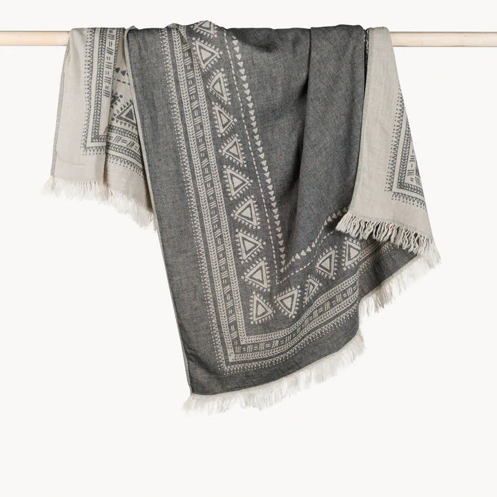 Serviette - Devon - Noir