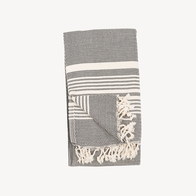 Serviette à main - Hasir - Noir