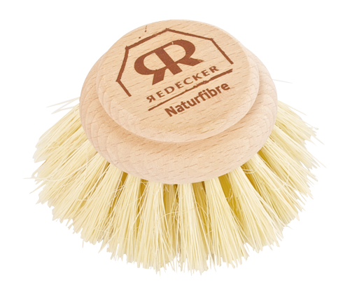 Replacement head for beech wood brush - 5 cm - Natural