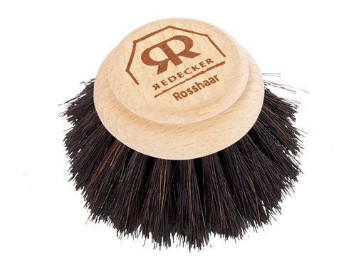 Replacement head for beech wood brush - 5 cm - Black
