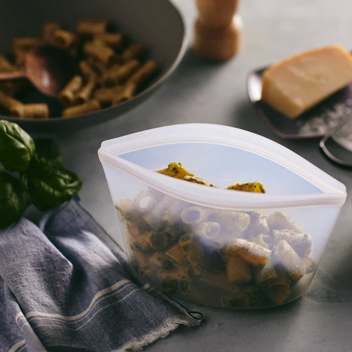 Reusable Silicone Bowl - Clear - 6 Cups