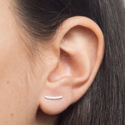 Boucles d'oreilles - Wave - Argent