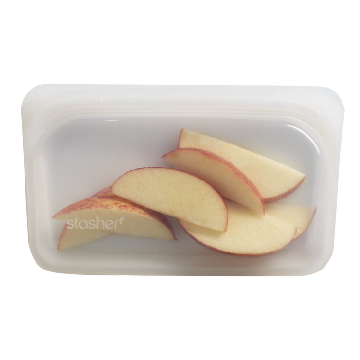 Reusable Silicone Snack Bag - Clear