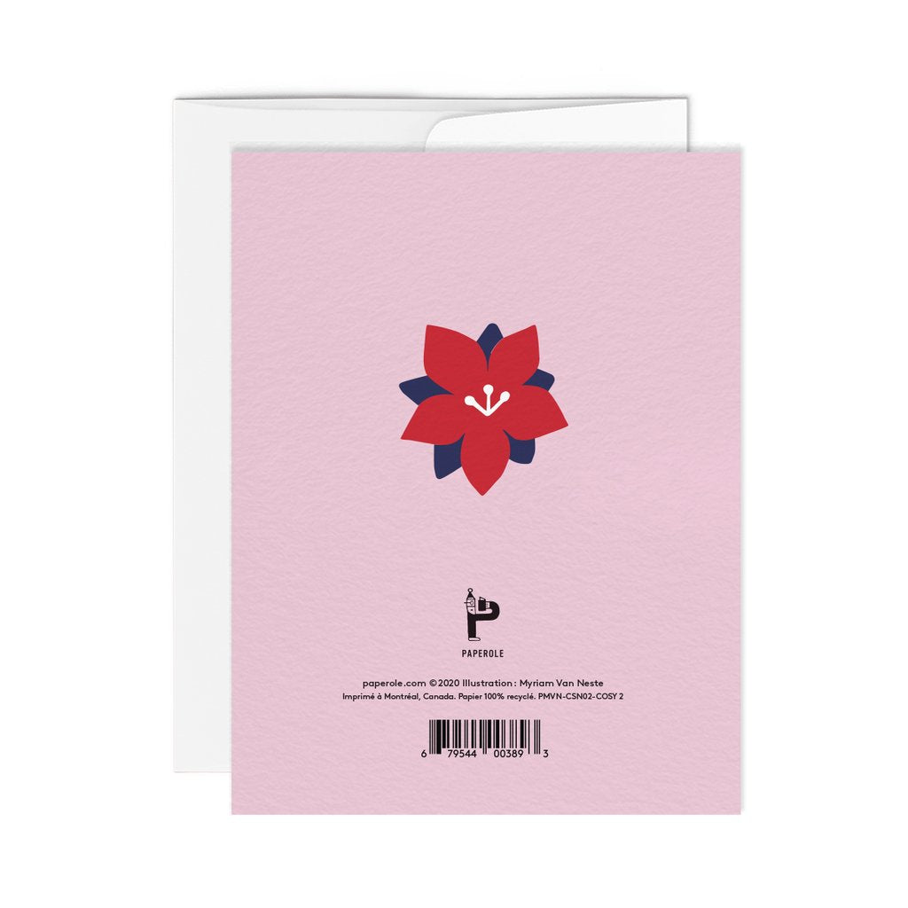 Carte de souhaits - Cosy