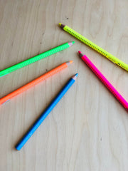 Dry highlighter pencil - Blue