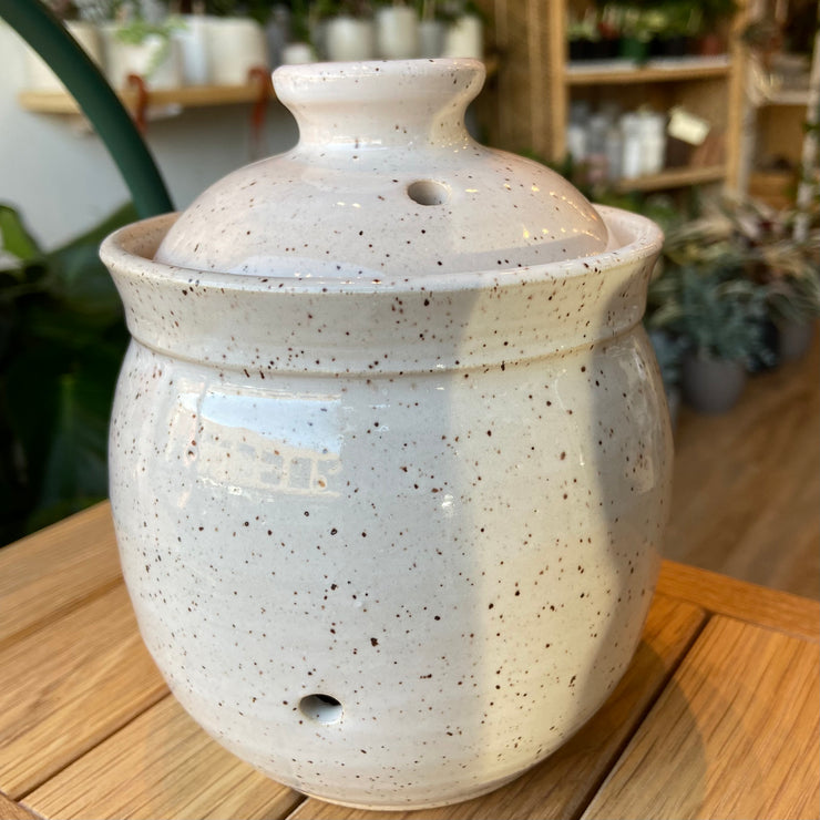 Garlic pot - Stoneware