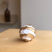 Ornements en papier - FinCraft - Crème