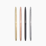 Slim Refillable Pen - Gold