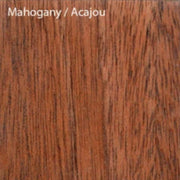 Wooden key holder - Rectangle - BLOK - Mahogany
